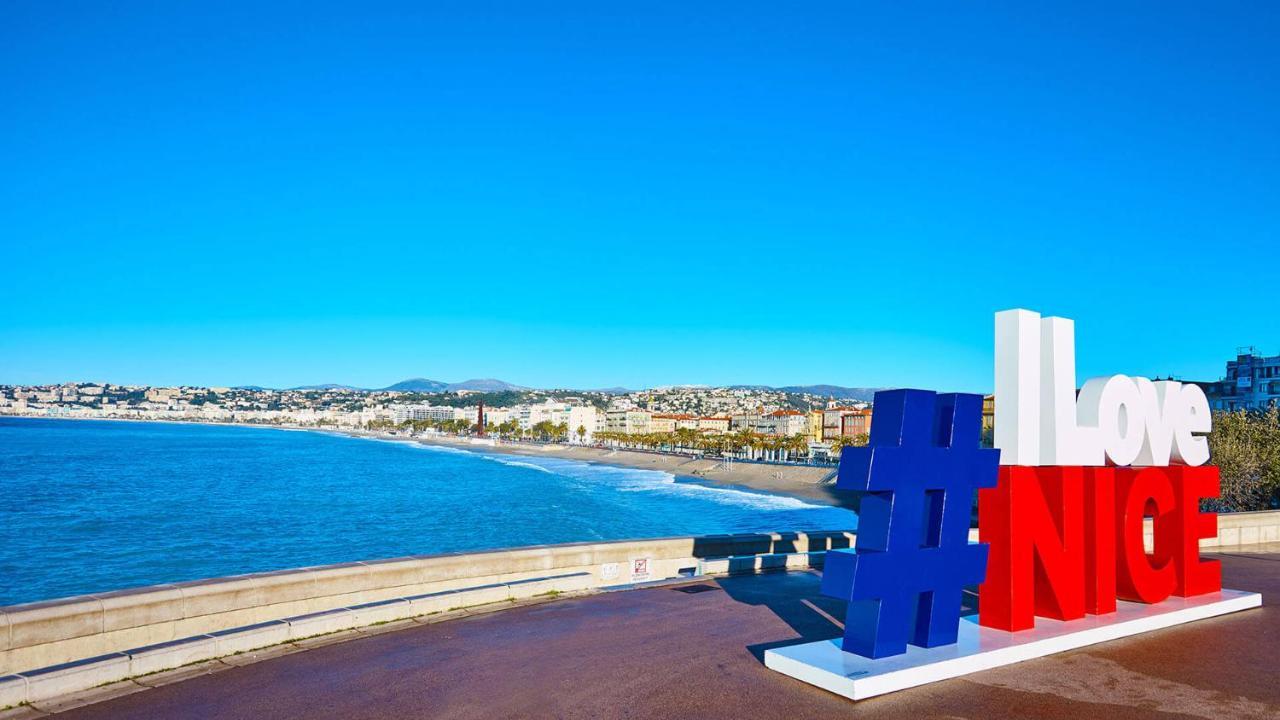 Ferienwohnung Centre, Deux Pieces, Calme, Terrasse Plein Sud Nizza Exterior foto